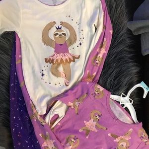 Girl 4 piece pj set
